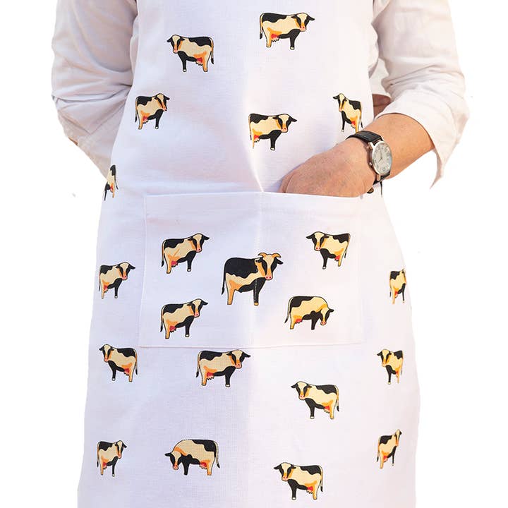 Allgifts Australia - Wholesale Apron - Apron (Heavy Drill) - Cows