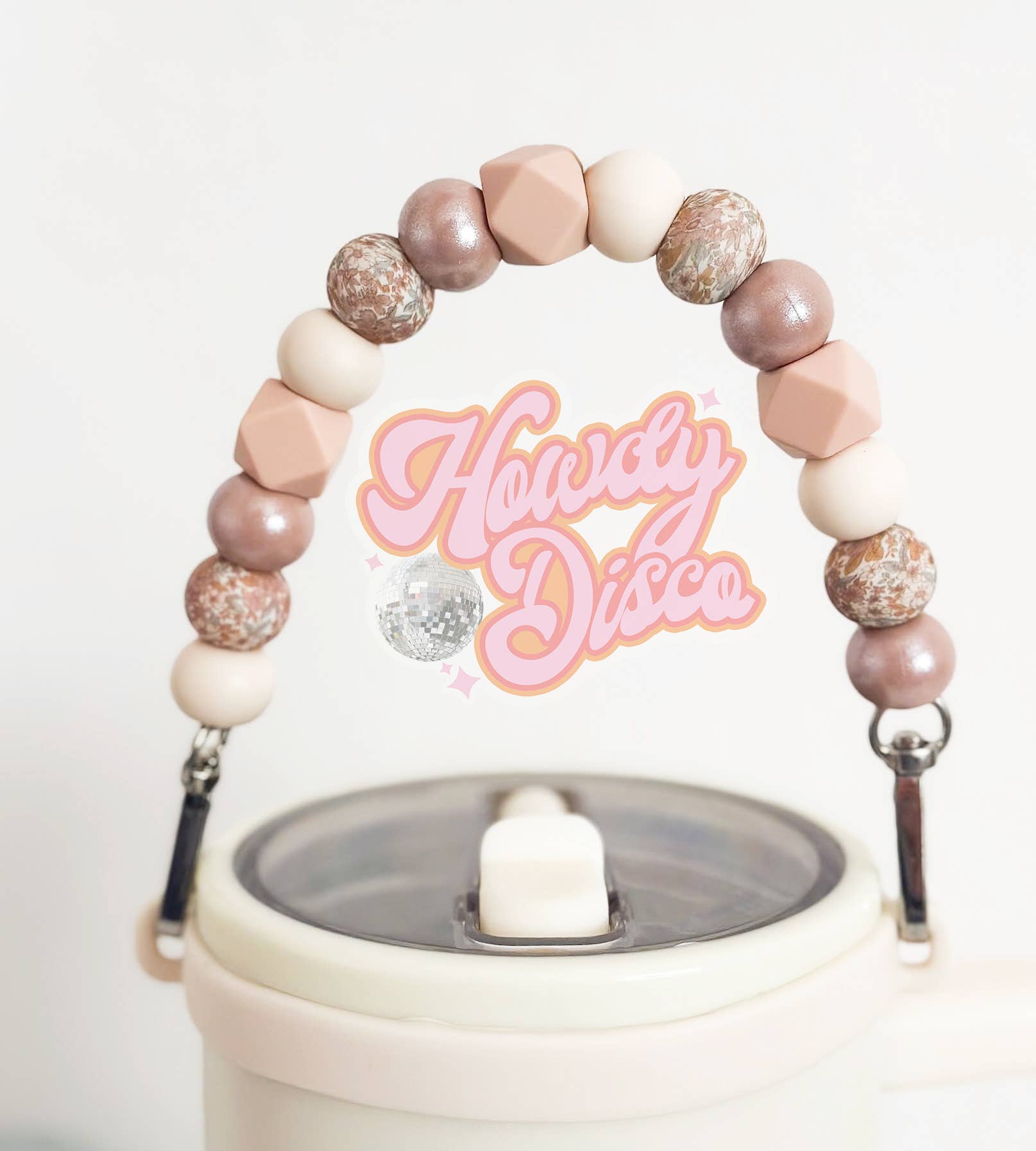 Howdy Disco, LLC – Großhandel Thermotasse/-becher – Tumbler-Griff, Tumbler-Zubehör - The Clara1