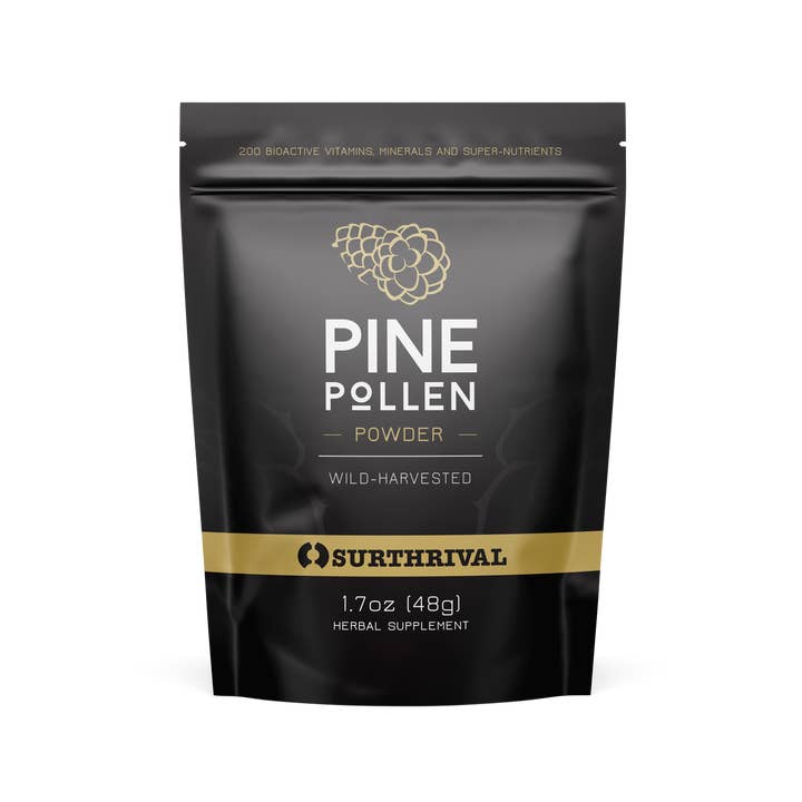 Surthrival - Wholesale Protein/Superfood Powder - Pine Pollen Powder & Capsules