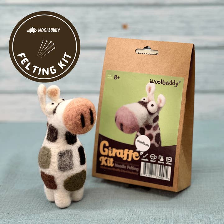 Kit de Feltro com Agulha DIY - Girafa por atacado de Woolbuddy