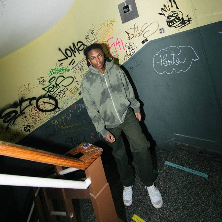 INFECTED ZIP HOODIE (CAMO GREEN) for wholesale by Metralha Worldwide