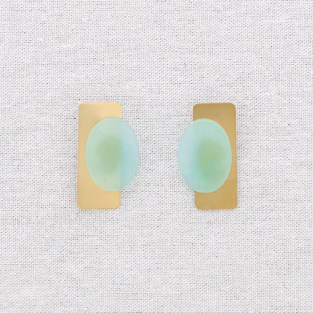 Sonata - Venta al por mayor Bisutería - Pendientes Acero Forma Geometrica4