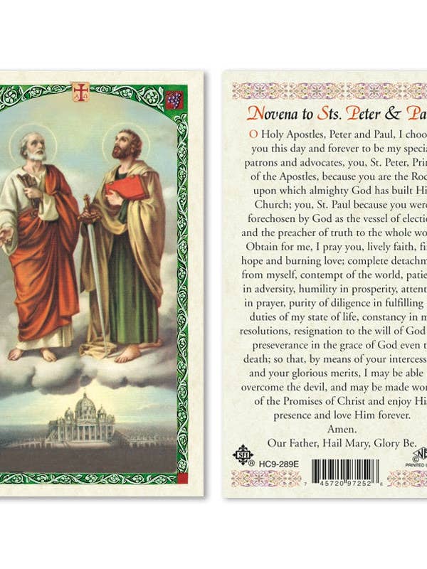 NOVENA TO SAINTS PETER & PAUL for wholesale by SAN JUDITAS RELIGIOUS ARTICLES