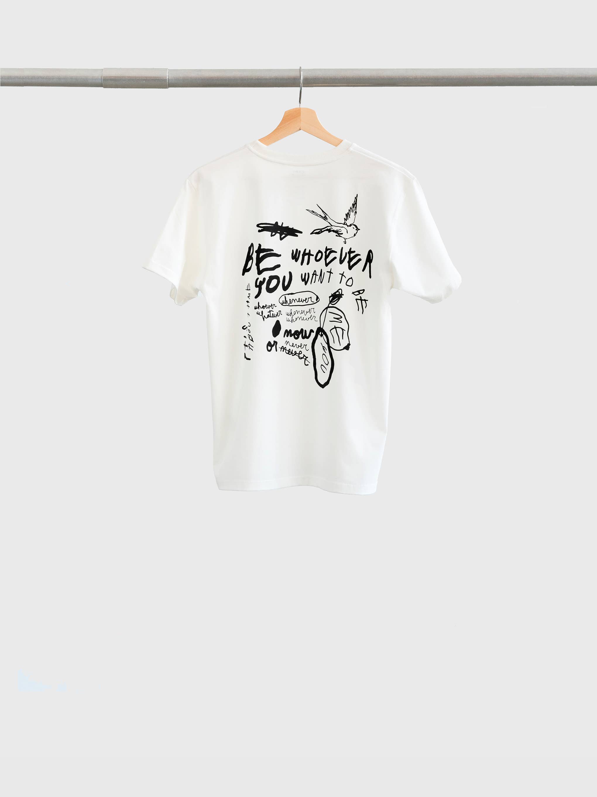 All Skinwear - Wholesale T-shirt met print - Uniseks - Vogel x All boxy t-shirt van katoen1