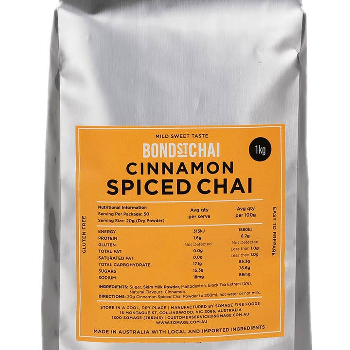 Cinnamon Spice Chai for wholesale by Somage