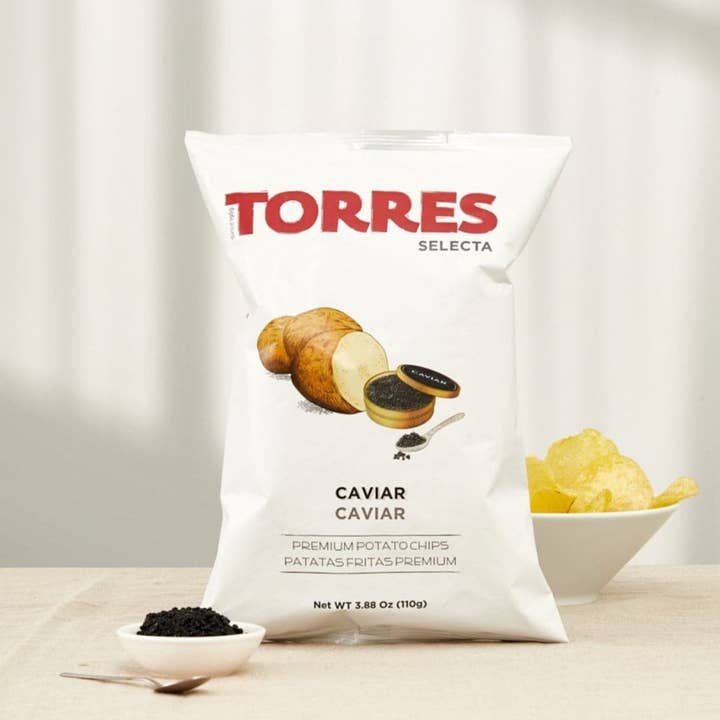 Torres Potato Chips Caviar for wholesale by Ibérico Taste