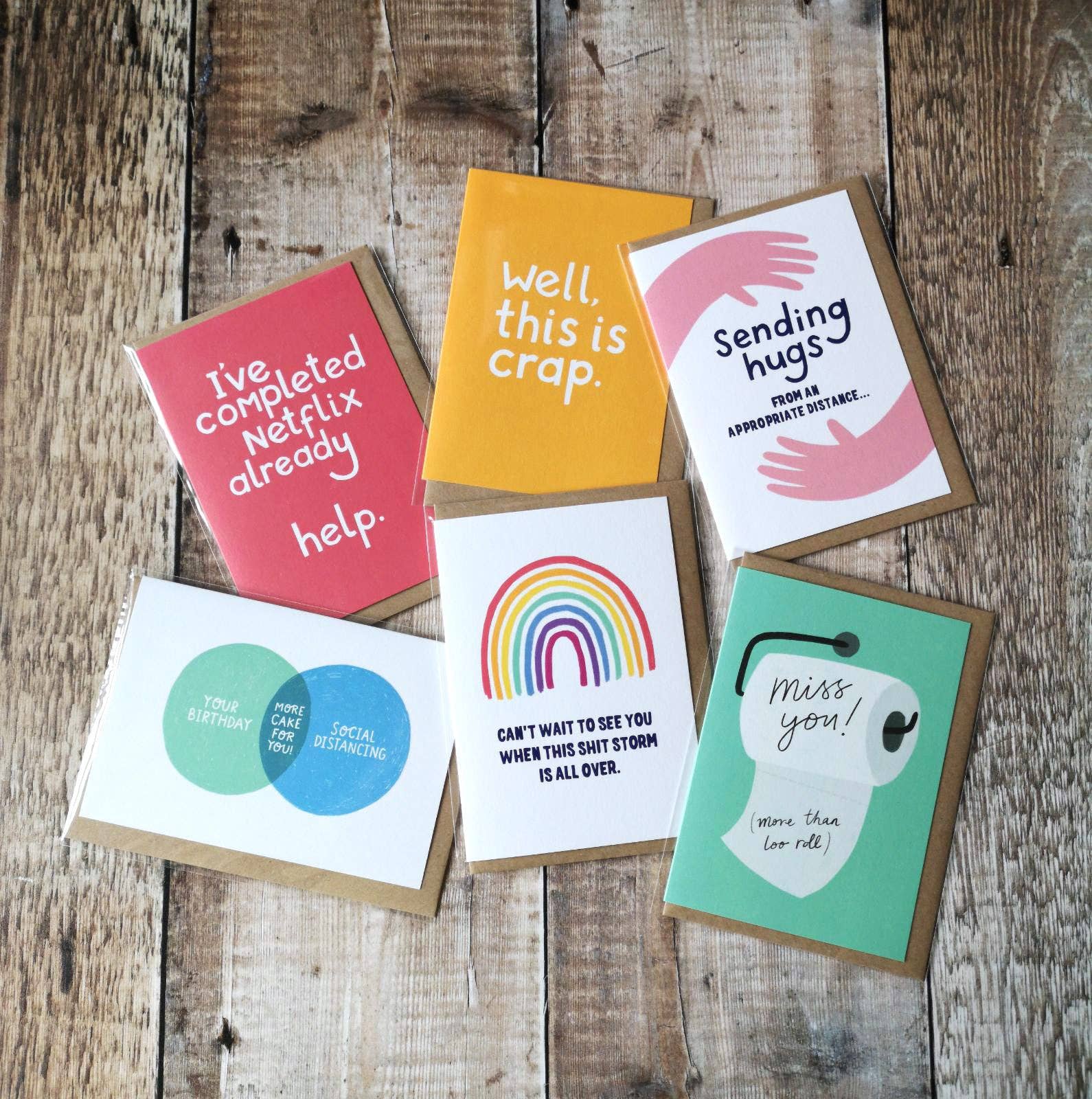 Dukki Gifts - Wholesale Everyday Greeting Card - Miss you! (more than loo roll) Card1