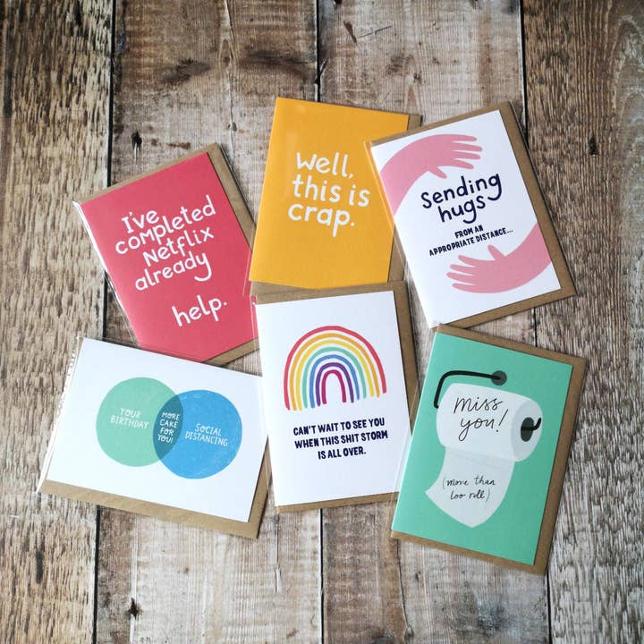 Dukki Gifts - Wholesale Everyday Greeting Card - Miss you! (more than loo roll) Card1