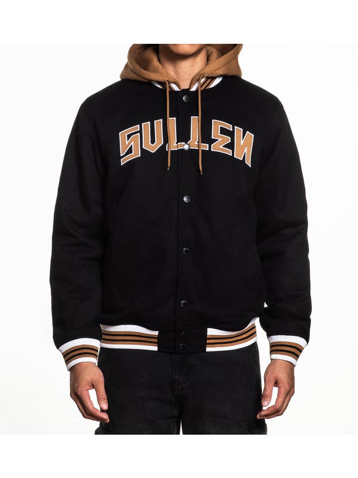 BLACK Strong Arm - Reversible Hooded Jacket for wholesale on Faire