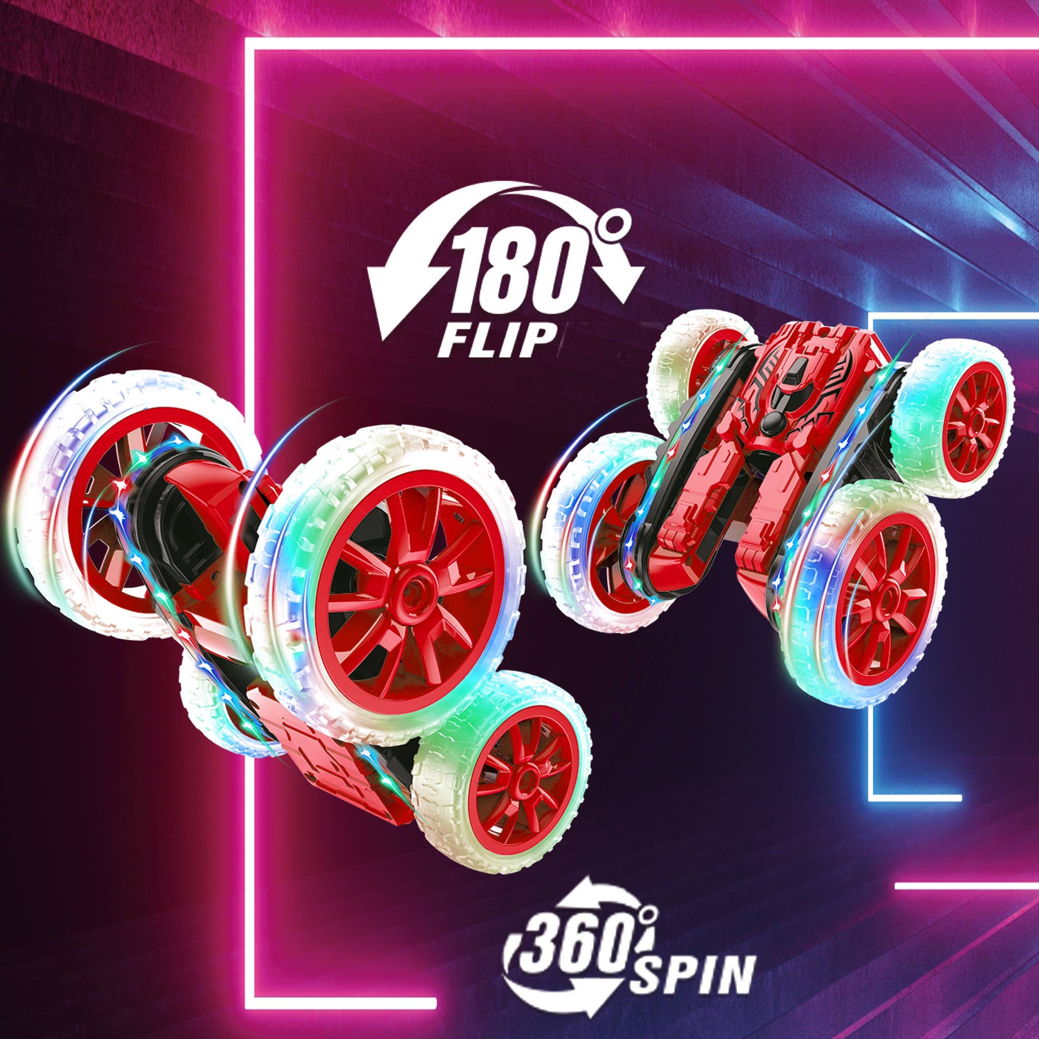 Flipo Group, Ltd. - Vente Voiture/camion miniature – enfant - Voiture acrobatique Mist Master RC4