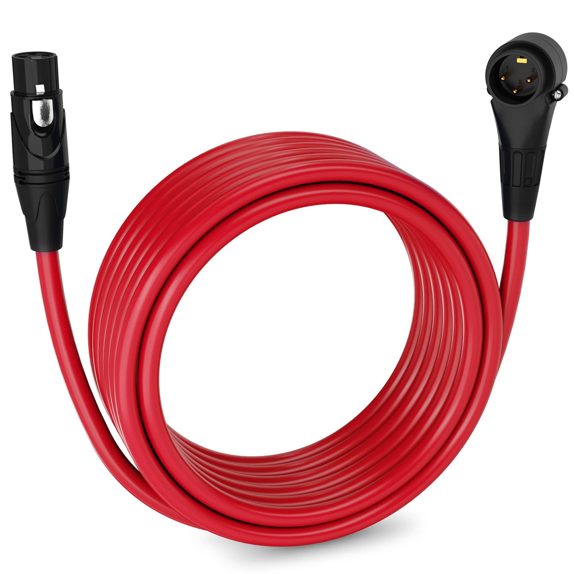 LyxPro – wholesale Musikinstrument – Mikrofon XLR Vinklad Manlig Kabel 3 Pin Mic Kabel Pro Audio1