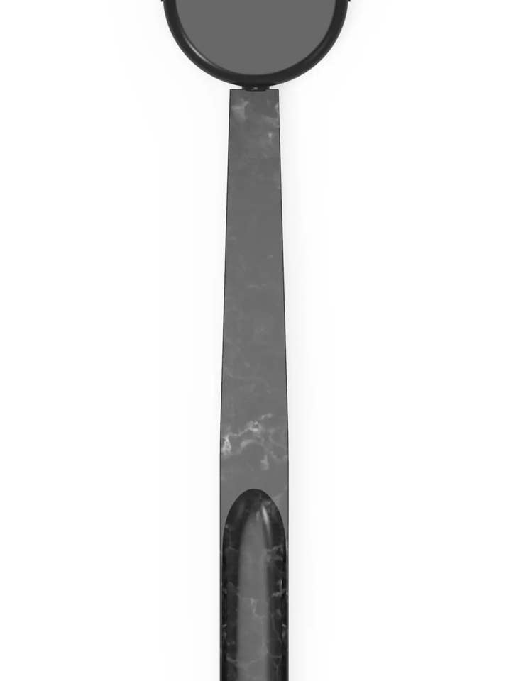 Walli Sko Horn Sort/Sort Marmor for engroshandel hos Crave Design