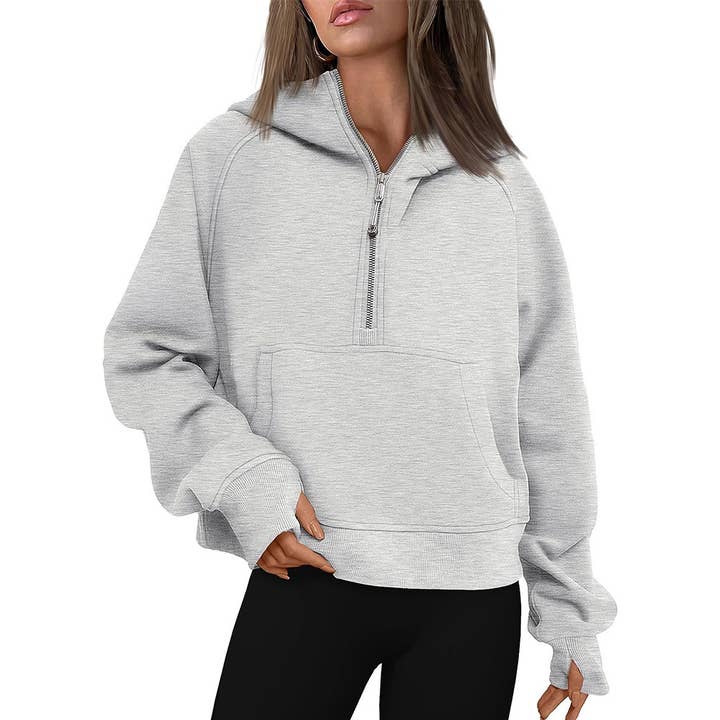 Wholesale half zip sweatshirt for your store Wholesale half zip sweatshirt for your store