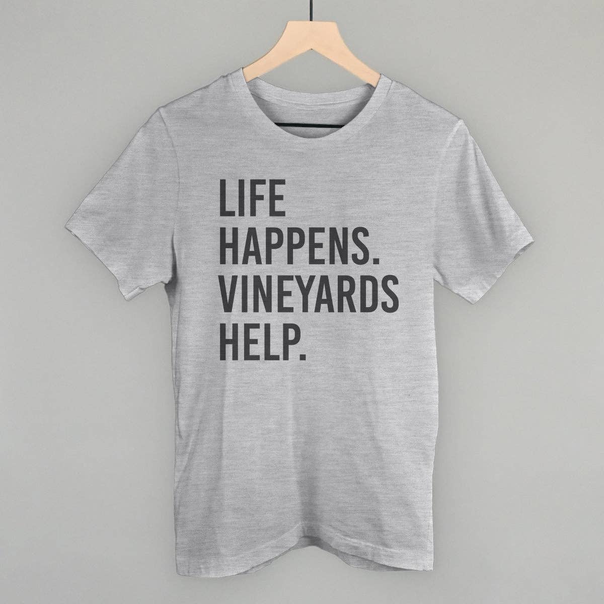 Ivy + Cloth - Wholesale Graphic Sweatshirt - Women's - Life Happens Vineyards Help1
