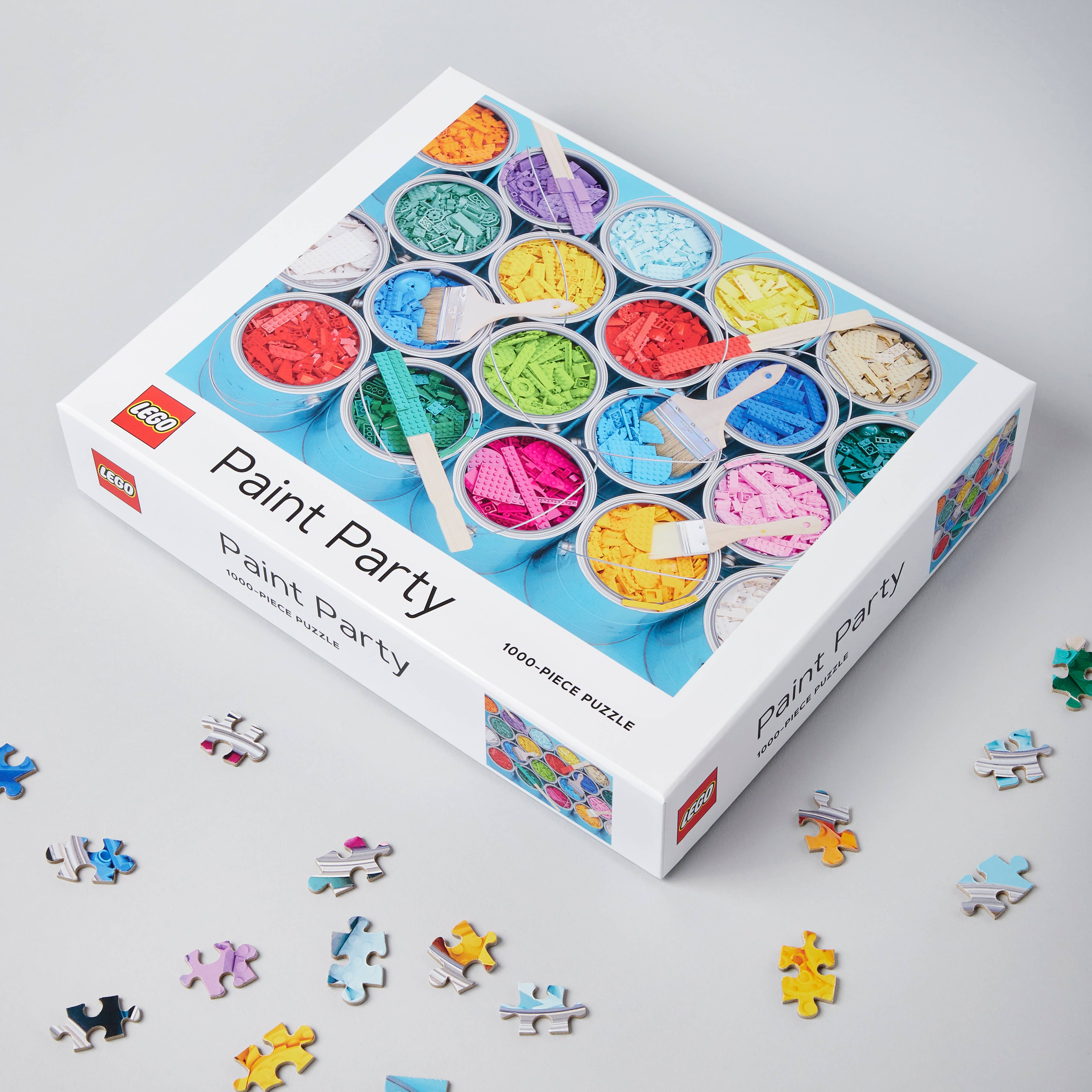 Chronicle Books - Wholesale Puzzle - Adult - Lego Paint Party Puzzle6