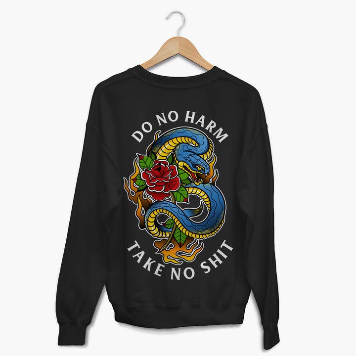Do No Harm Sweatshirt (Unisex) for wholesale by Broken Society