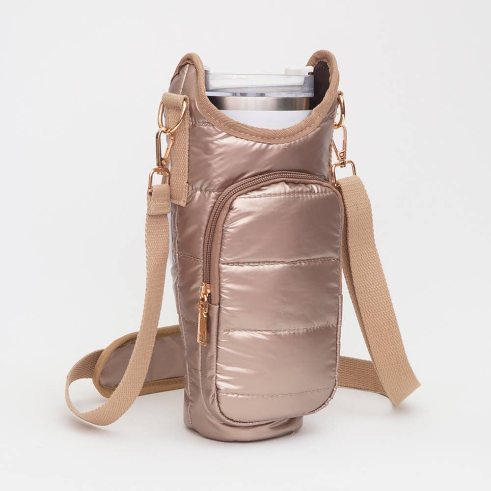 Sensibling Corp. - Vendita all'ingrosso Borsa a tracolla - Donna - Borsa a tracolla portaborraccia trapuntata lucida1