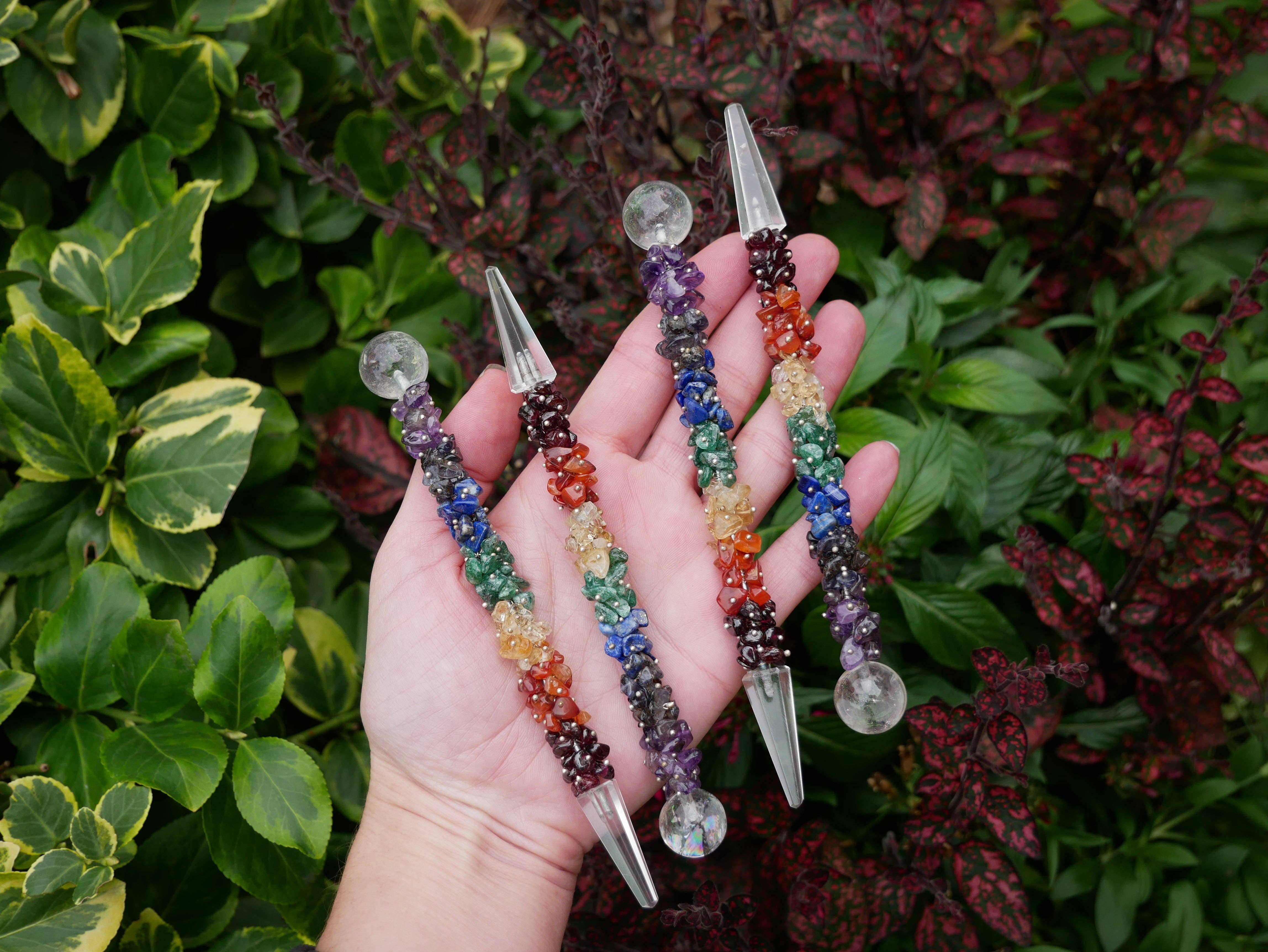 The Healing Sanctuary – Engroshandel Spirituelle sten og krystaller – Chakra Healing Wands1