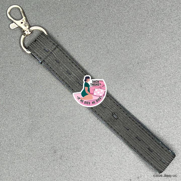 If He Dies Charm | Bookish Gift | Romance Reader Collectable for wholesale by Jibbly