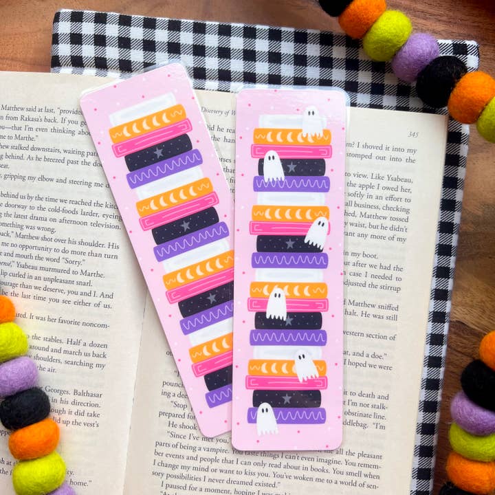 Pastel Spooks Bookmark for wholesale by Cozy Reads Shop