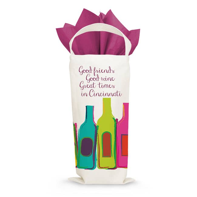 Cadeau fourre-bonbons amis, bon vin, super (nom Drop) pour la vente par Mariasch Studios