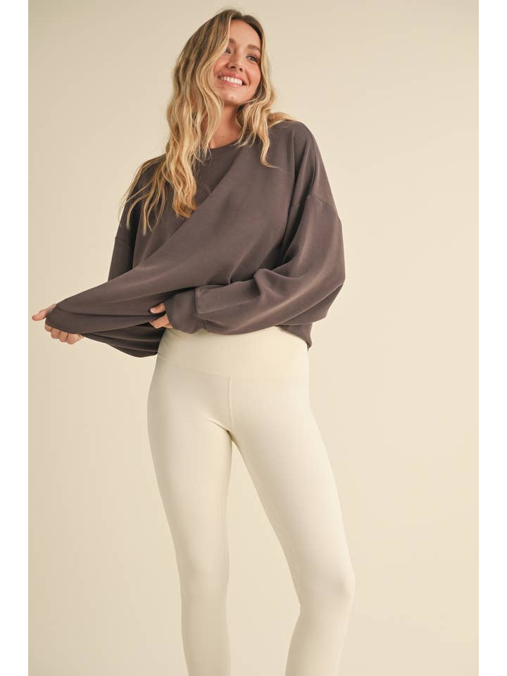 KIMBERLY C - Wholesale Sweatshirt - Women's - Super Soft Air Scuba Oversized Sweatshirt