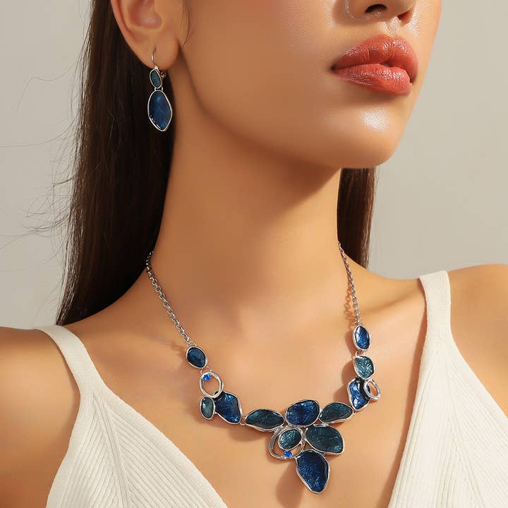 25AHCC004 stainless steel chain necklace for wholesale by Blossom bijoux