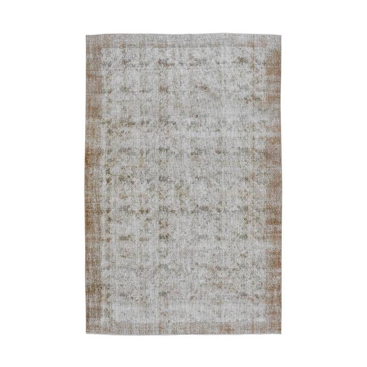 Vintage Turkish Anatolian Style Wool Rug 6.4x9.9 ft for wholesale by The Loom Wholesale