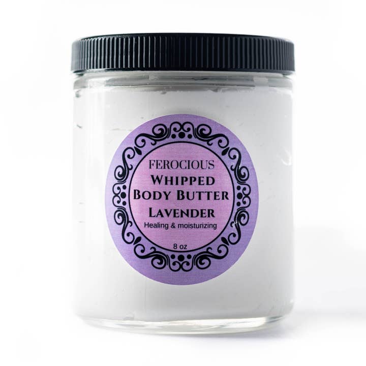 Lavender Whipped Body Butter for wholesale by Ferocious Gem