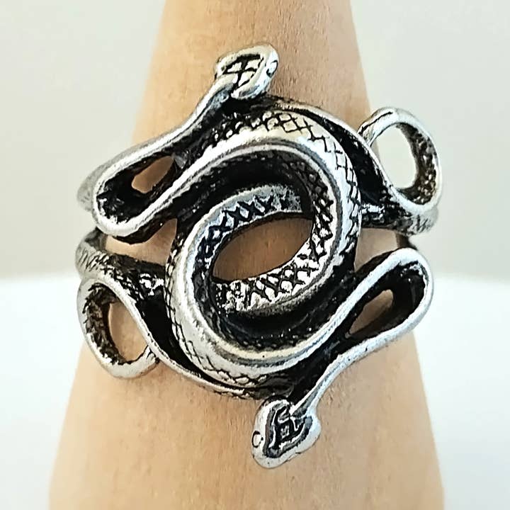 Anillo serpiente entrelazada para venta al por mayor de Piccadilly Pendants
