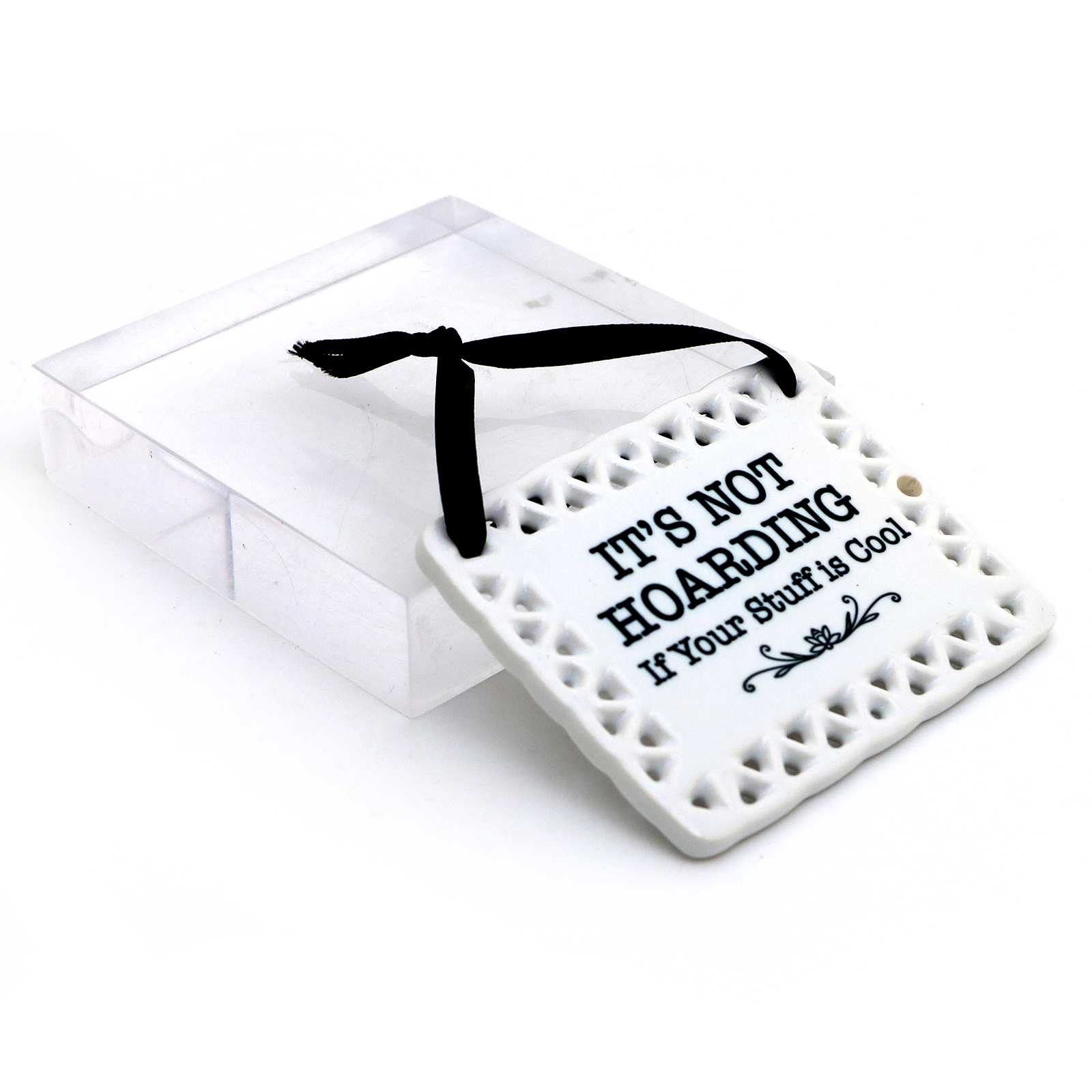 Lenny Mud - Wholesale Plaque - It's Not Hoarding, Funny Ceramic plaque2