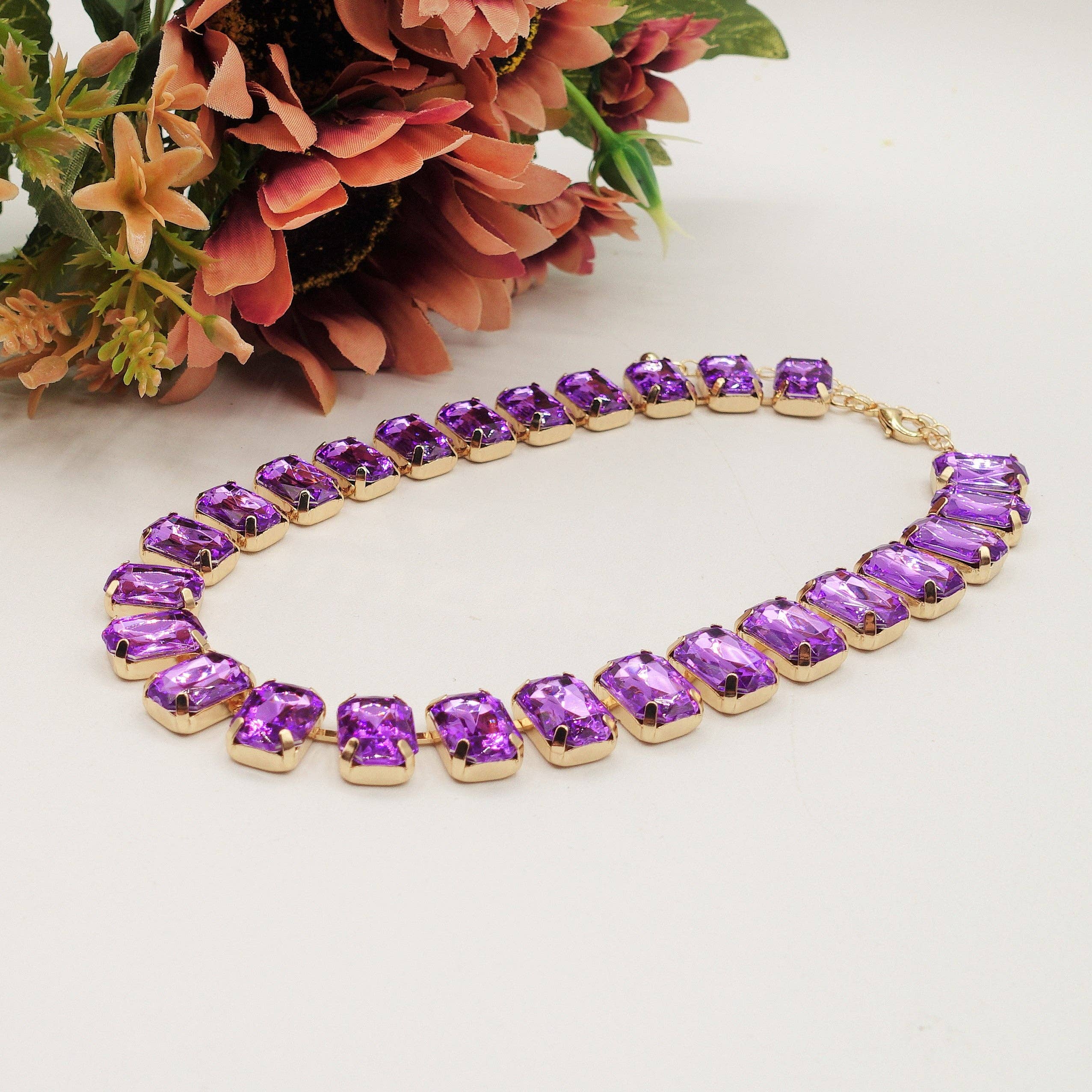 Daemon srls - Wholesale Choker/Collar - MARGOT choker con pietre sfaccettate - LUCE COLLECTION3