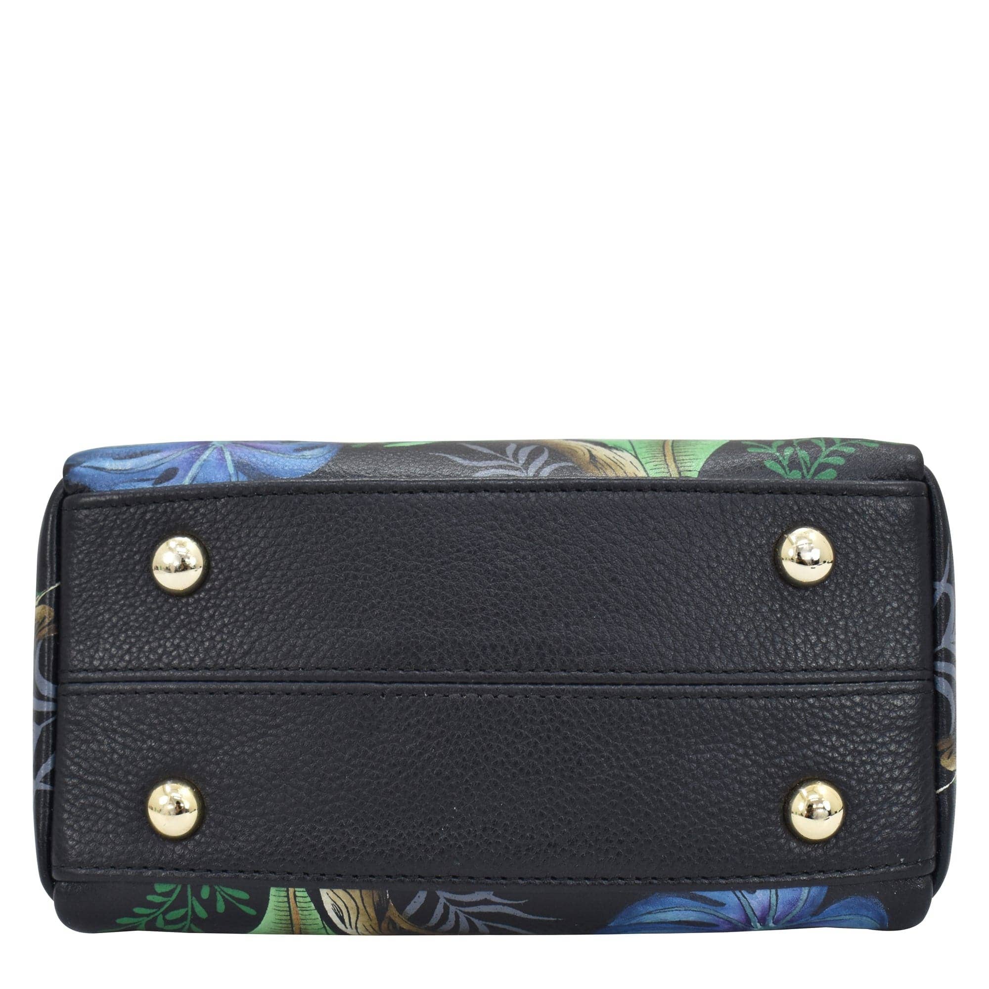 Anuschka | Vanya Lara (USA) - Wholesale Crossbody Bag - Women's - Hand-Painted Leather Zip Around Travel Organizer - 6684