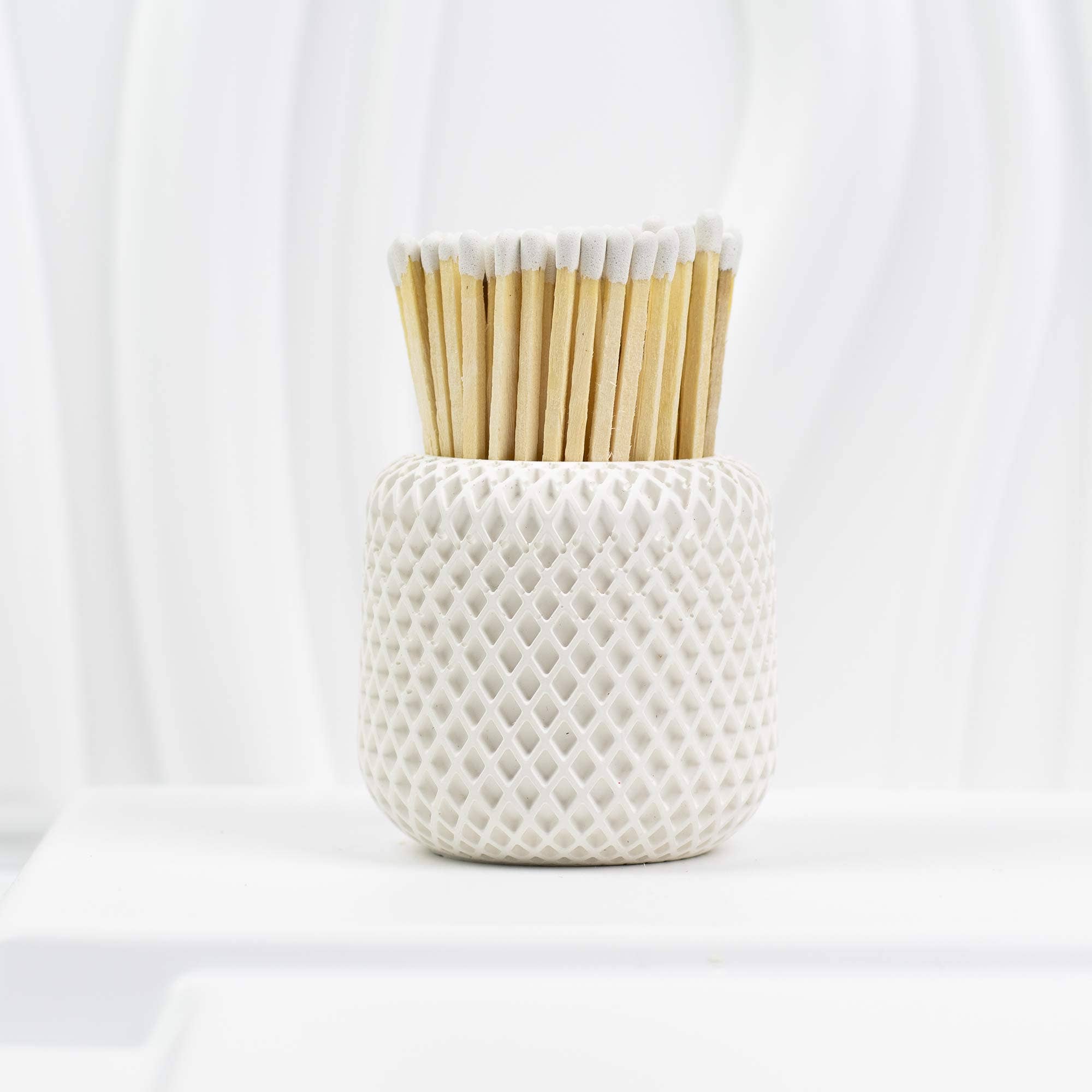 UniqueGiftsAG – wholesale Matches – 9.5 cm White Head Wooden Matches, Matches Refill 2