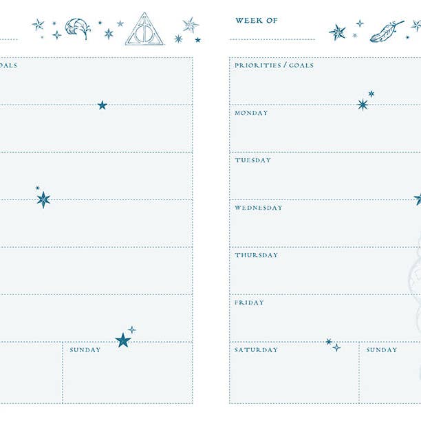 Insight Editions - #1 Pop Culture Publisher - Wholesale Notebook - Harry Potter: Expecto Patronum Traveler's Notebook Set3