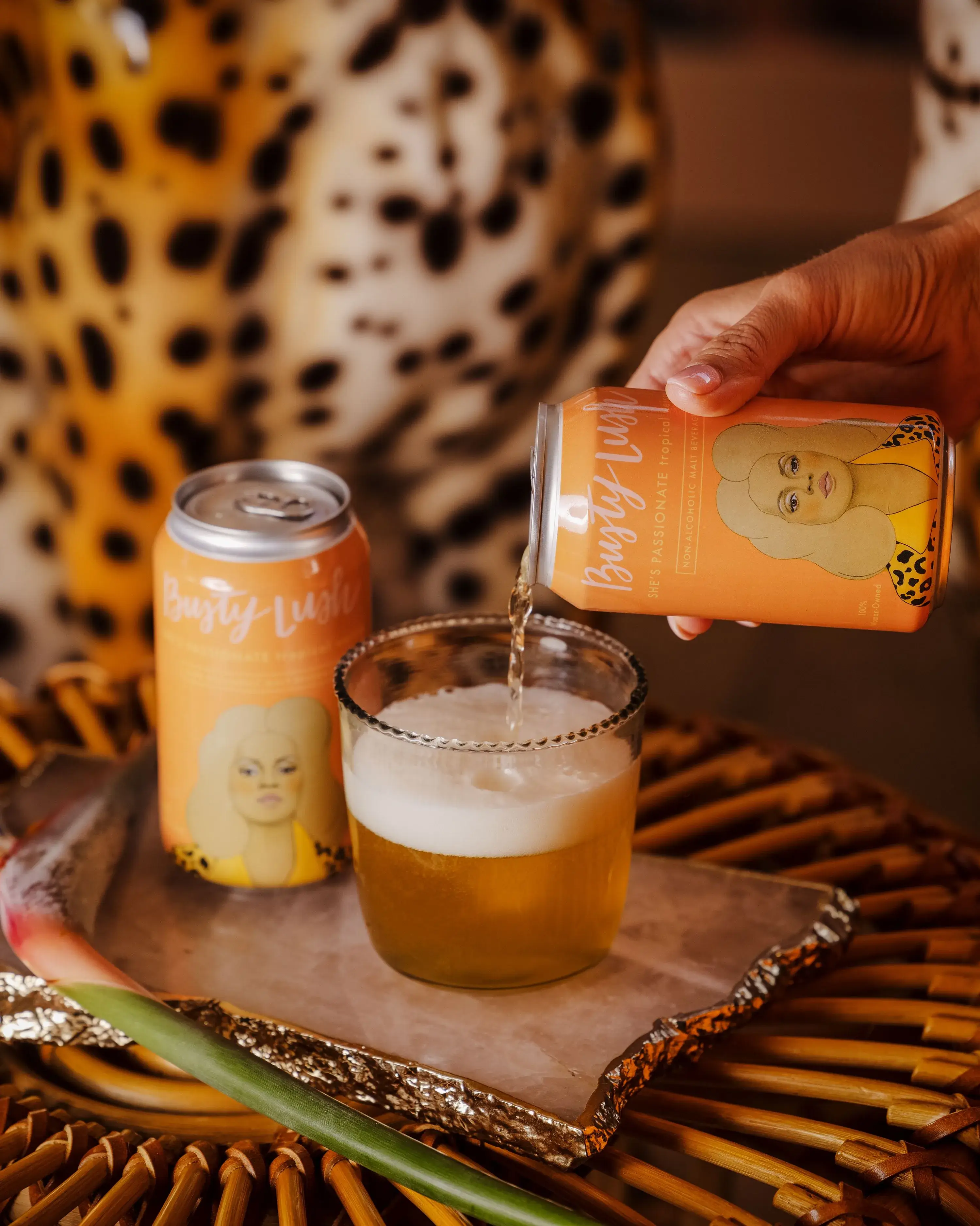 Busty Lush - Wholesale Non-Alcoholic Beer - She's Passionate Non-Alcoholic Tropical Weisse (4pk)5