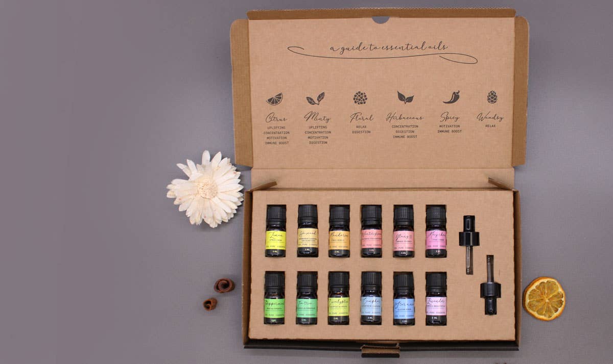 AWGifts Europe – Großhandel Ätherisches Öl – Aromatherapie Ätherische Öle Set - Starterpaket0