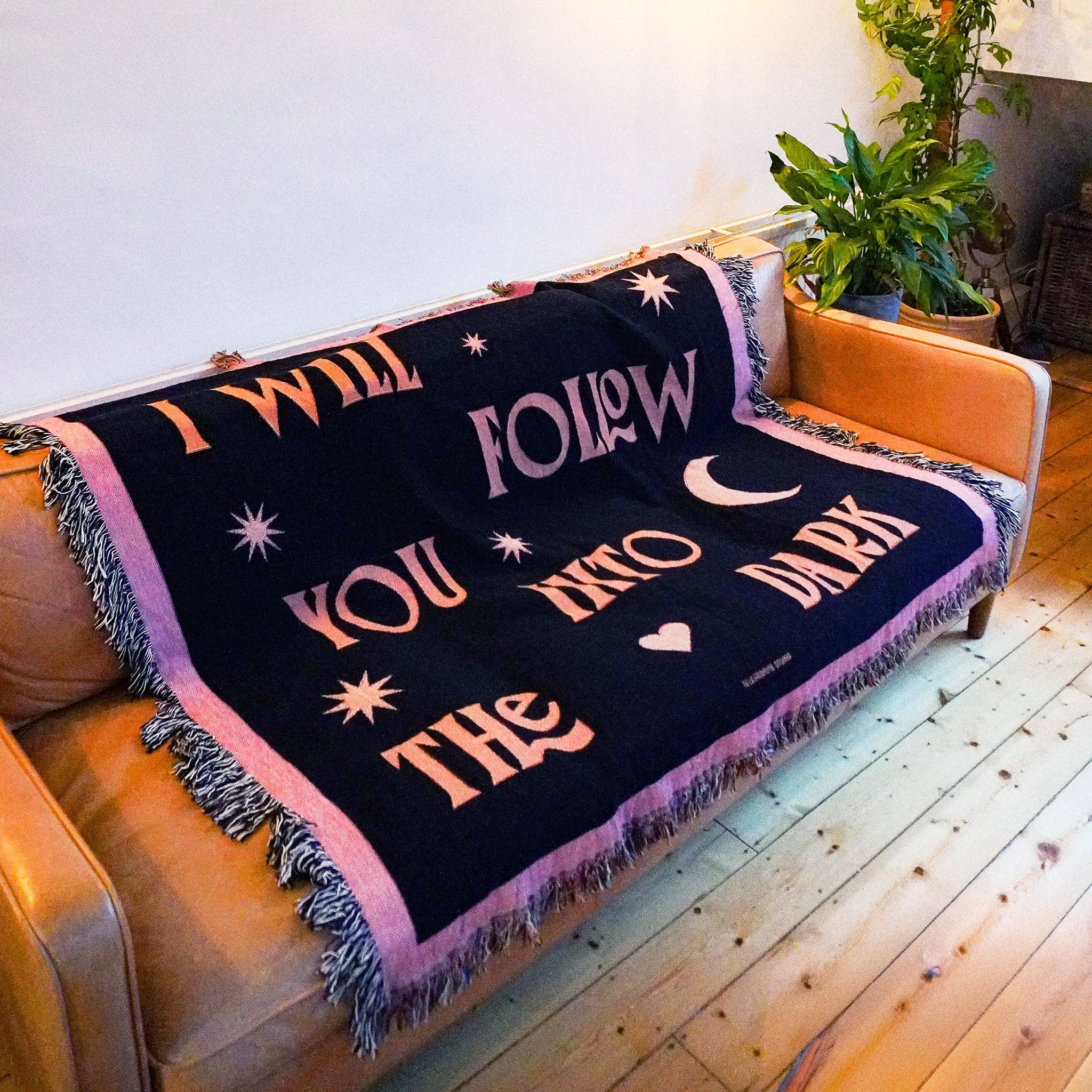 Telegramme Paper Co. - Wholesale Throw Blanket - I Will Follow You Limited Edition Woven Jaquard Blanket13