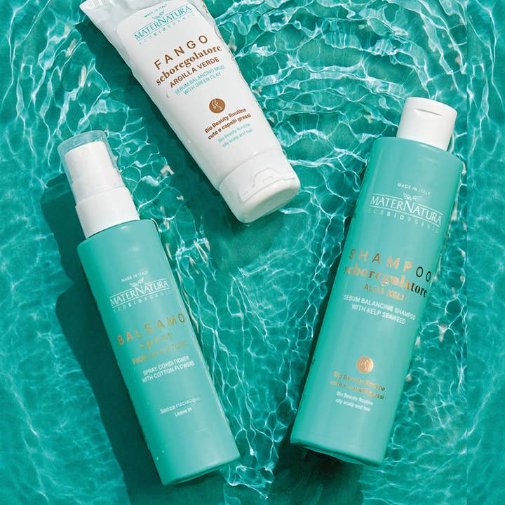 MaterNatura - Vente Shampoings - Shampoing régulateur de sébum à l'algue kelp pour cuir chevelu et cheveux gras4