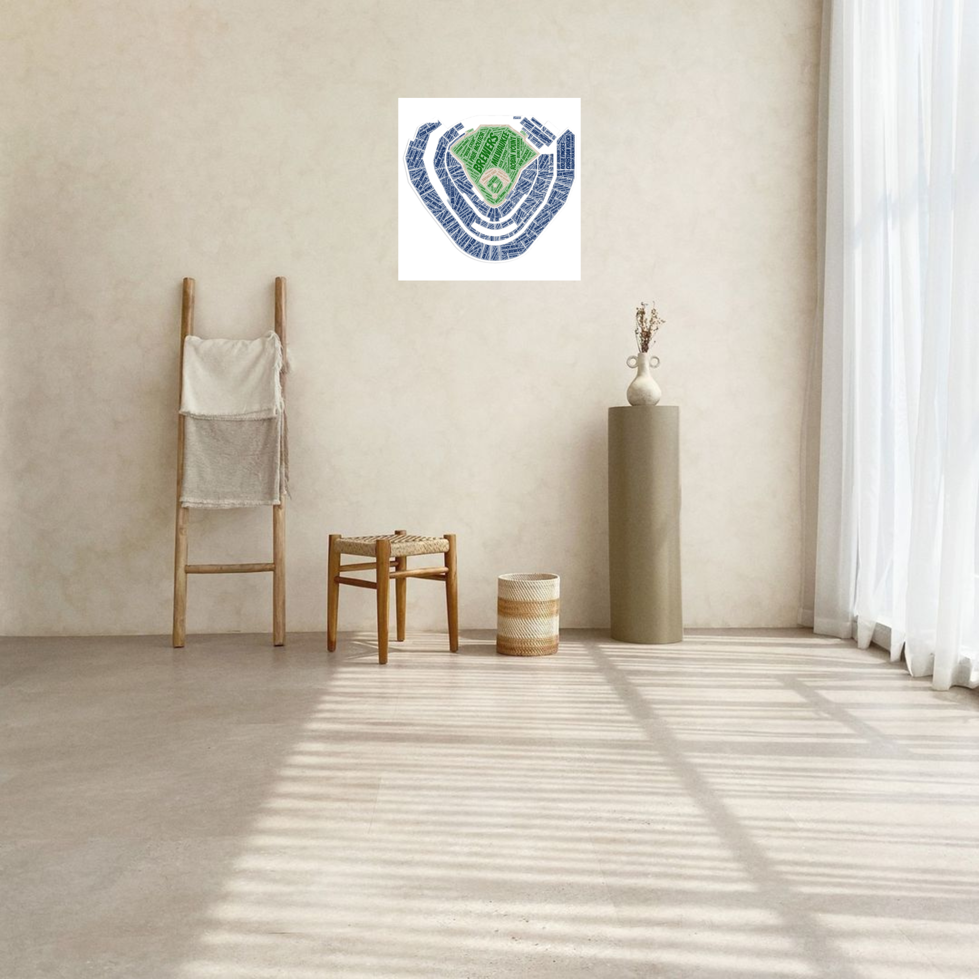 Quotables Geek Custom Designs - Wholesale Poster - Milwaukee Baseball - Stadium Edition5