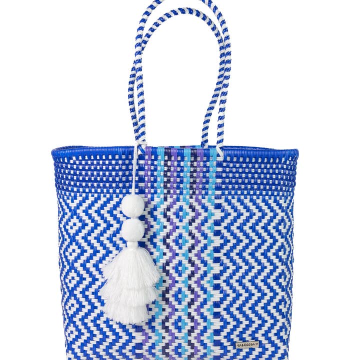 Valerosa - Venta al por mayor Bolsa de playa - Bolsa Playera Blueberry Bliss