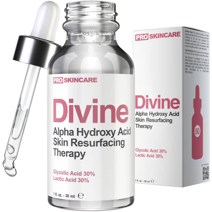 Divine Derriere - Wholesale Facial Peel - DIVINE DERRIERE GLYCOLIC LACTIC 60 AT-HOME FACIAL0