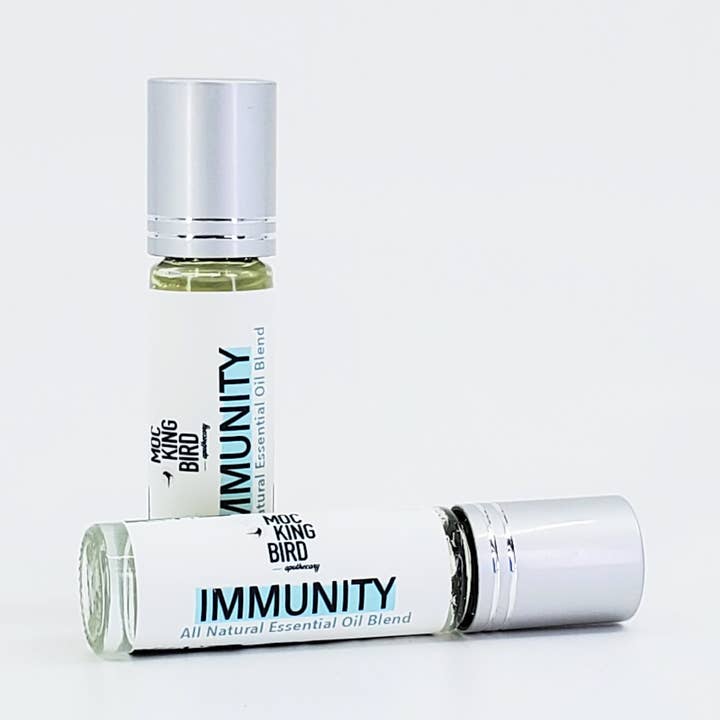Immunity Stay Healthy Ätherisches Öl Roll-On | Magnesiumöl — immununterstützende Mischung mit Nelke, Eukalyptus & Zitrone für den Großhandel von Mockingbird Apothecary