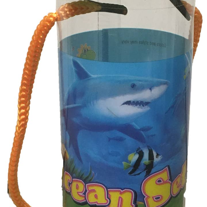 Texas Toy Distribution - Wholesale Figurine Toy - Kids - Sea Animal Figurines in Clear Tube with Dolphin Head Topper4
