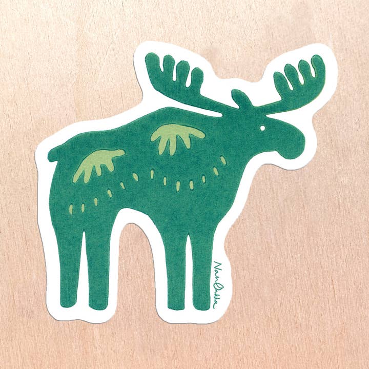 Strength Diecut Sticker for wholesale by Nan Onkka Prints