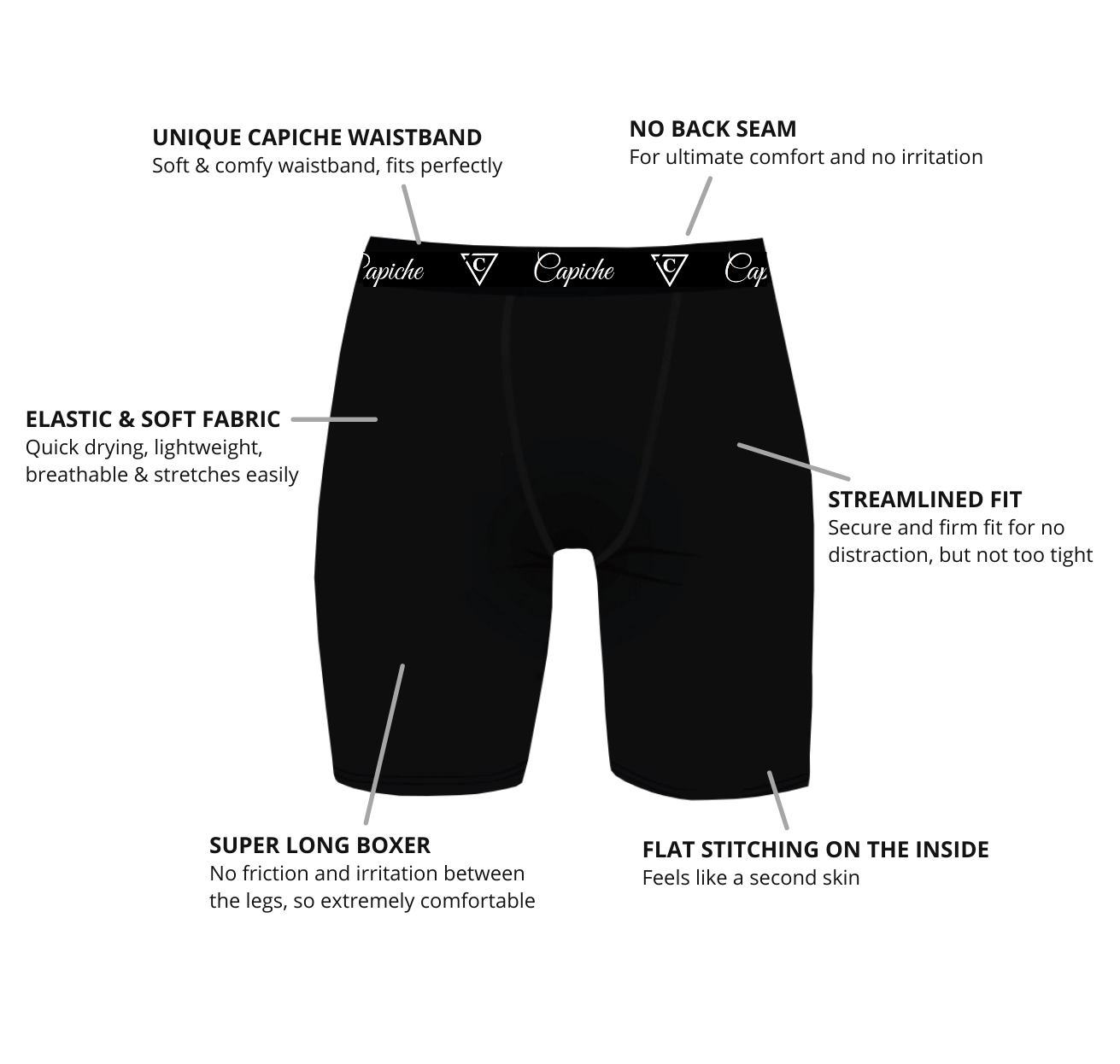 Capiche - Wholesale Underwear - Men's - Chinese Dragon Long Men's Underwear - Green5