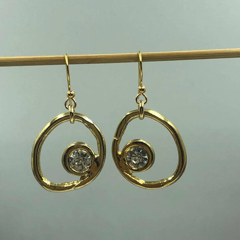 Volare – Brincos de argola por atacado – Brinco de Design Circular, GP3