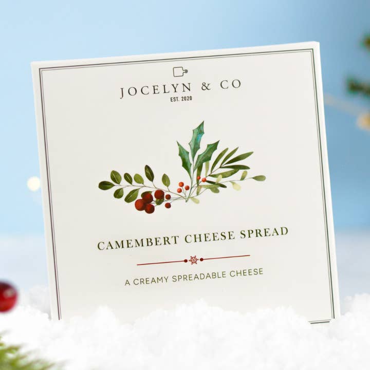 Holiday Camembert Cheese Spread for wholesale by Jocelyn & Co