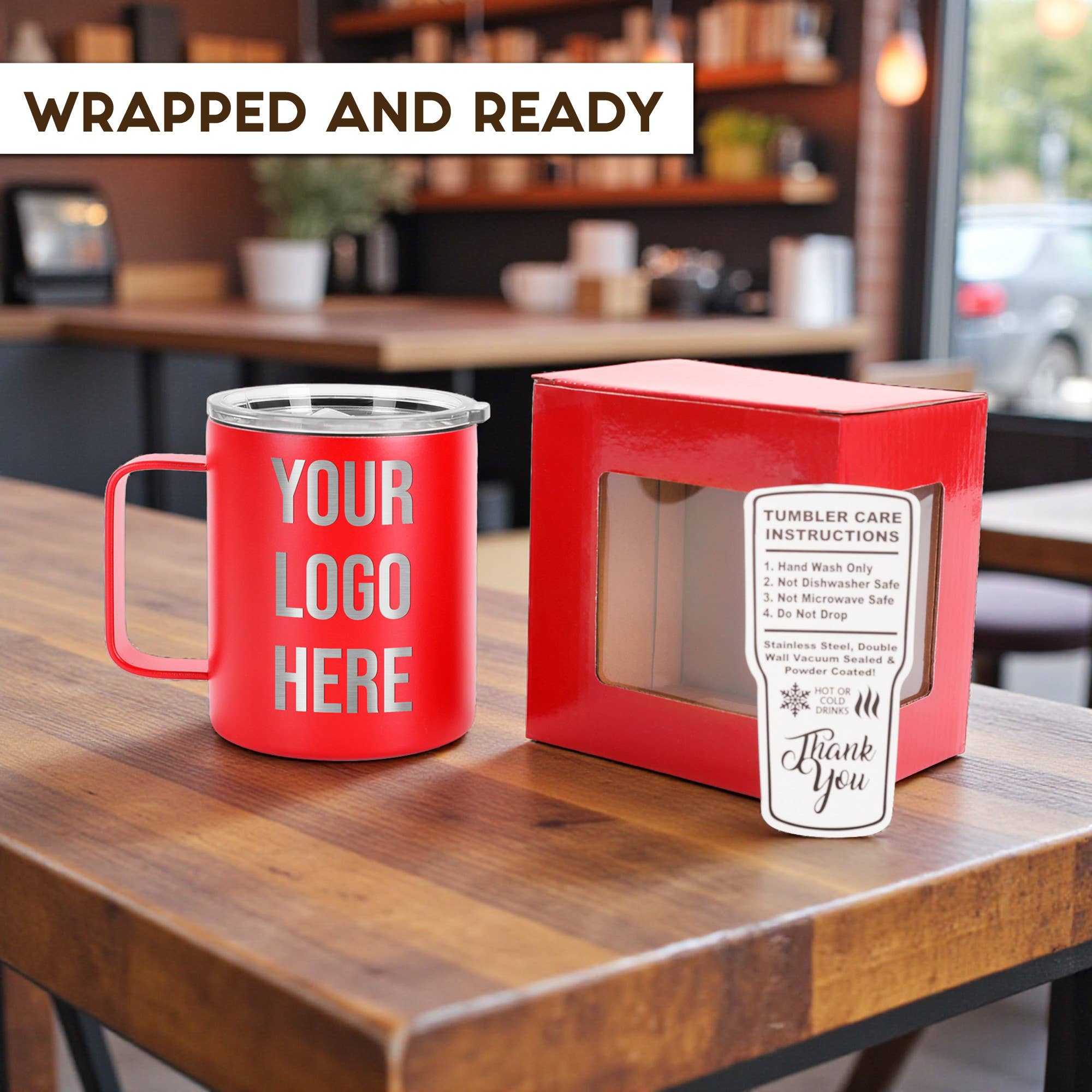 Engrave My Memories - Venta al por mayor Vaso termo - Taza de Café Personalizada con Logotipo Grabado a Medida al por Mayor 12oz7