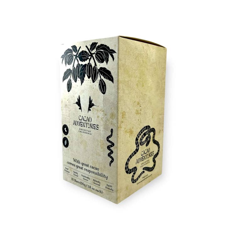 Cacao Adventures – wholesale Chokladkaka – 10-pack - 100 % ren ceremoniell kakao av hög kvalitet - Amazonasbassängen